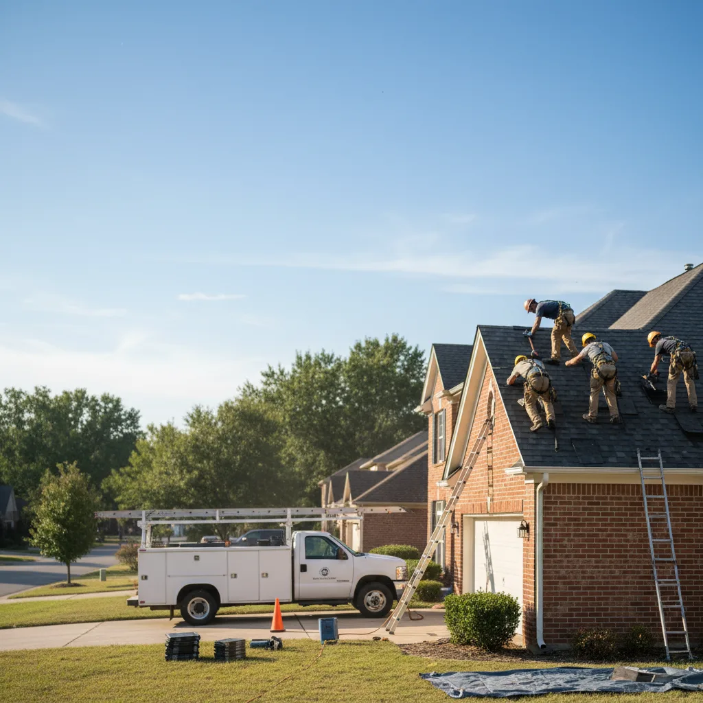 Roof Repair in Schoolcraft